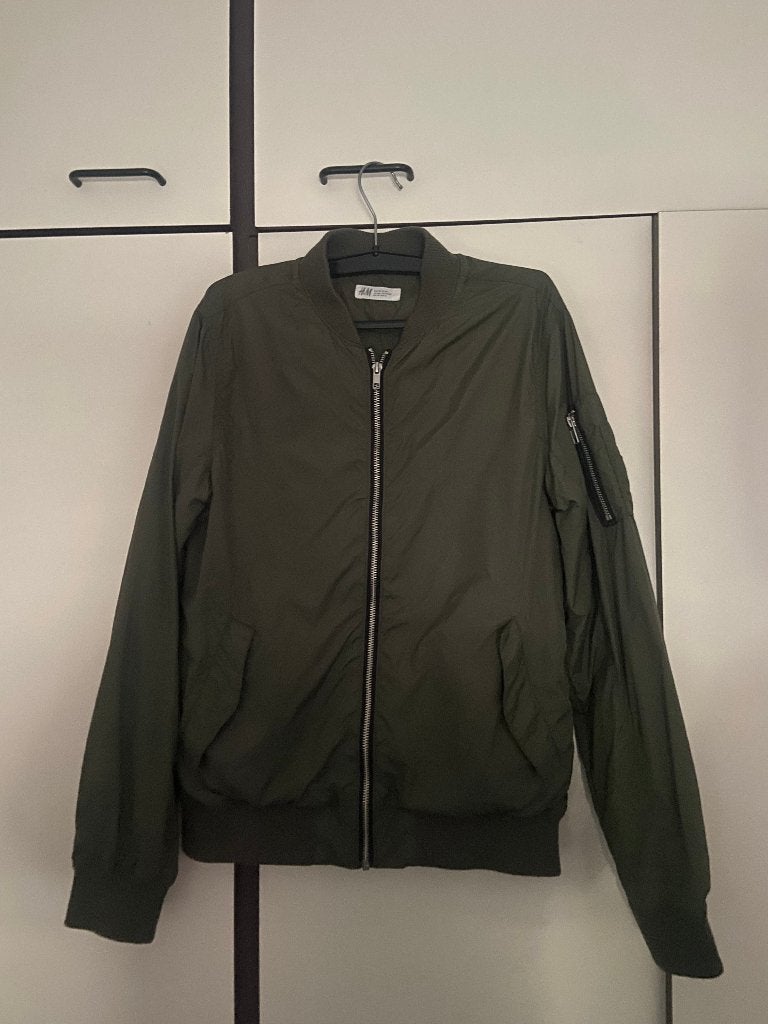 H&M zomer- tussen jas 170 ZGAN, Kinderen en Baby's, Kinderkleding | Maat 170, H&M, Ophalen of Verzenden, Zo goed als nieuw, Jongen