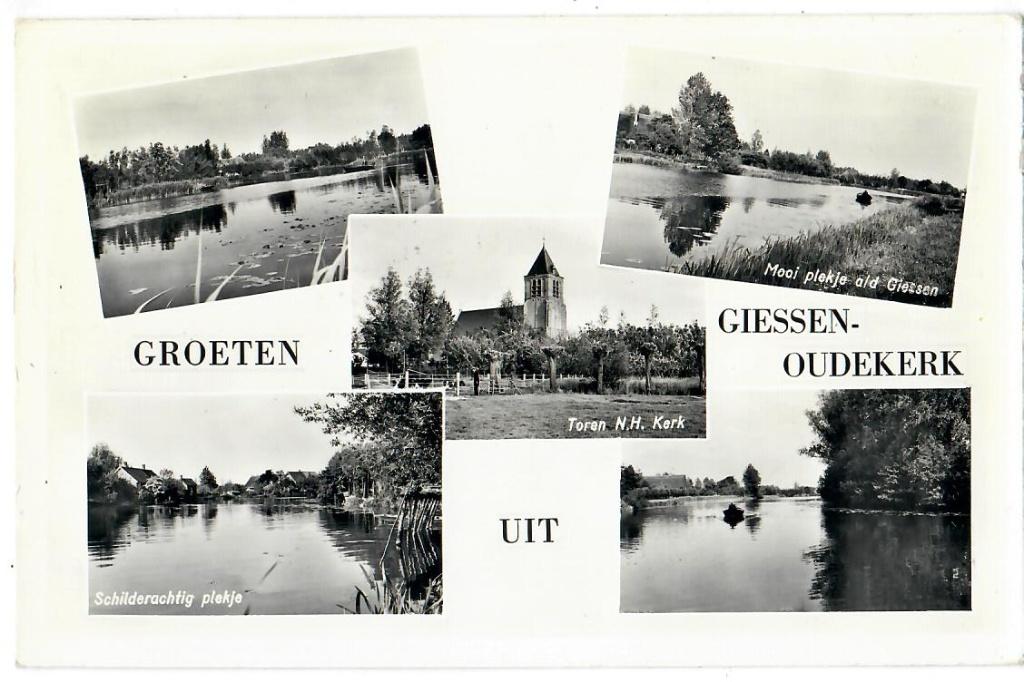 Giessen-Oudekerk - Groeten uit, Verzenden, 1960 tot 1980, Gelopen, Zuid-Holland