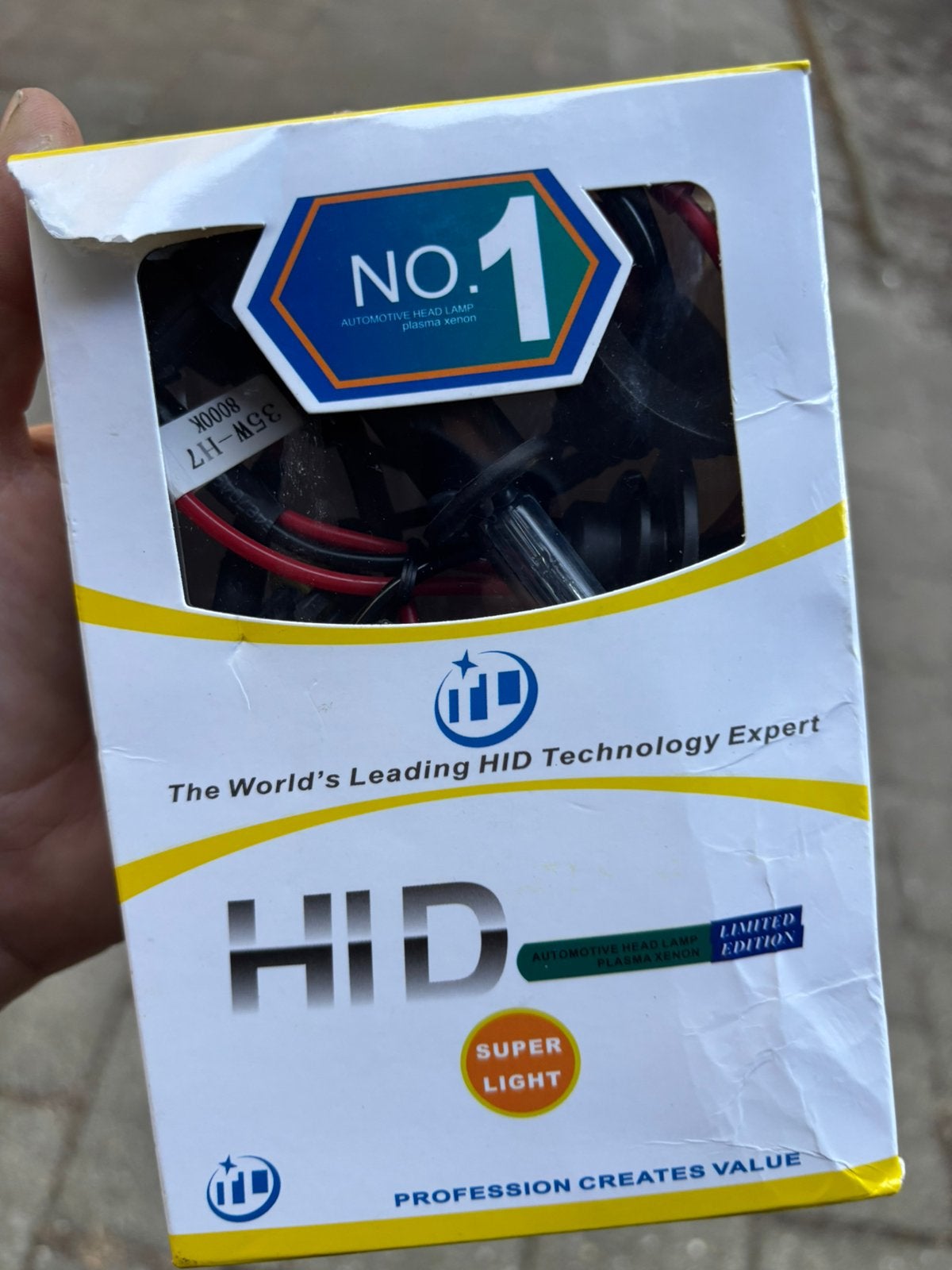 H7 - 35W - 8000K Xenon, Ophalen