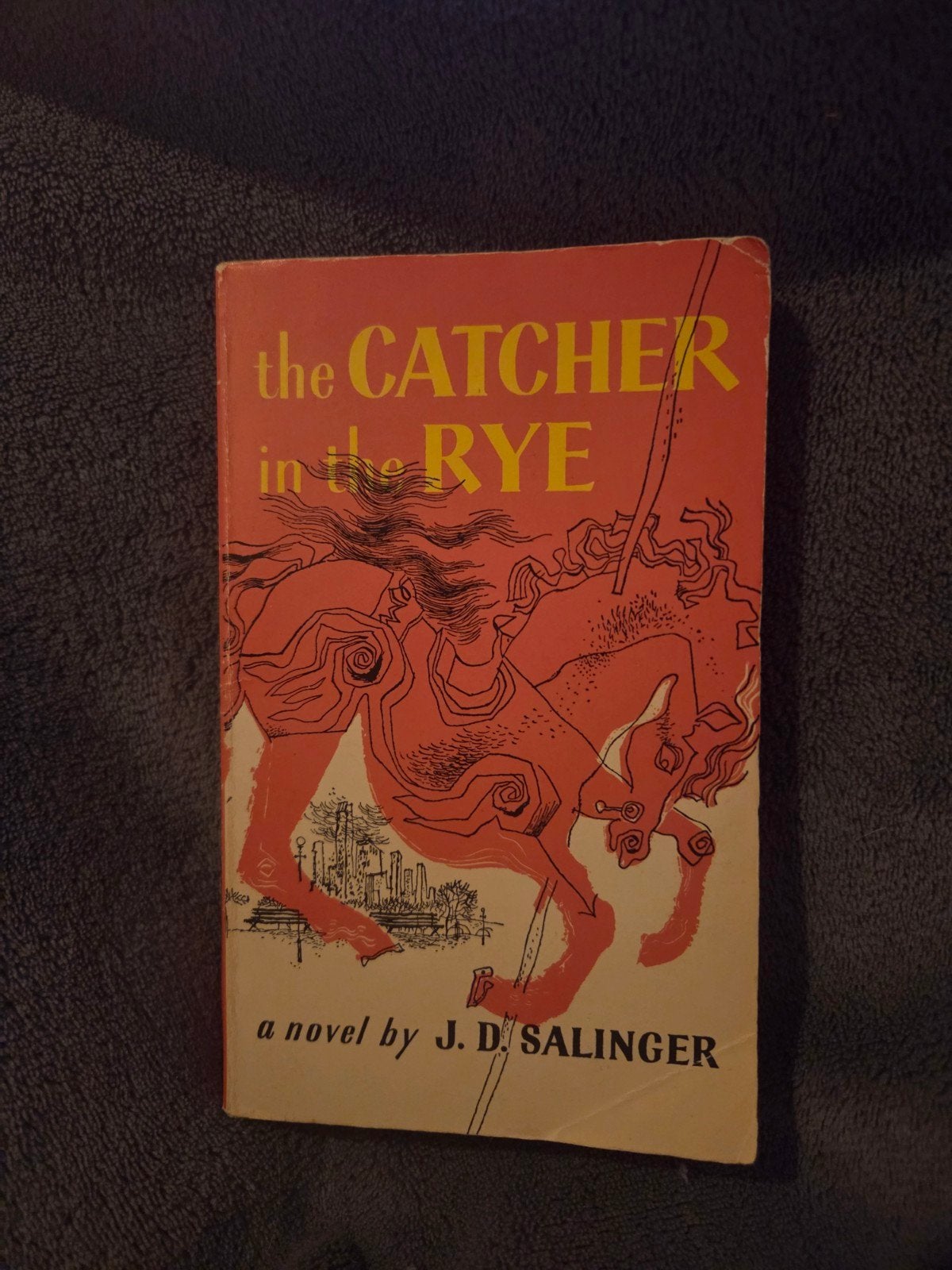 The Catcher in the Rye - Oude editie, gelezen, Boeken, Ophalen of Verzenden, Gelezen, J.D. Salinger, Amerika