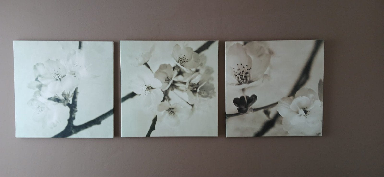 Drieluik 'kersenbloesem' (Pjätteryd Ikea), Ophalen