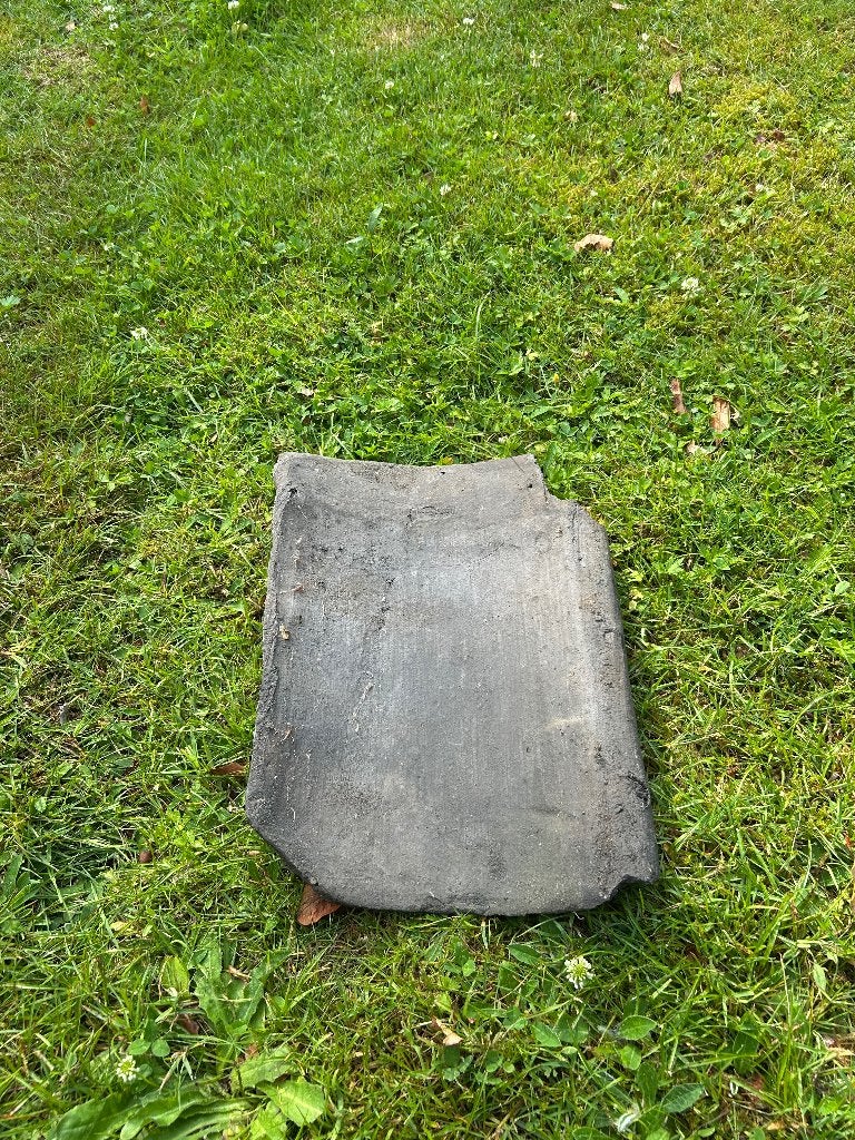 Oud Hollandse holle dakpannen, Ophalen, Gebruikt, Steen of Klei, Blauw