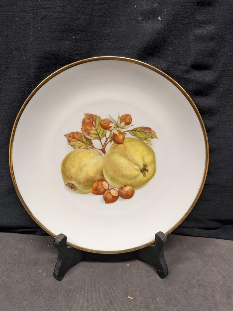 Vintage Bavaria Fruit Borden Set | Bareuther Waldsassen, Antiek en Kunst, Antiek | Servies los, Ophalen of Verzenden
