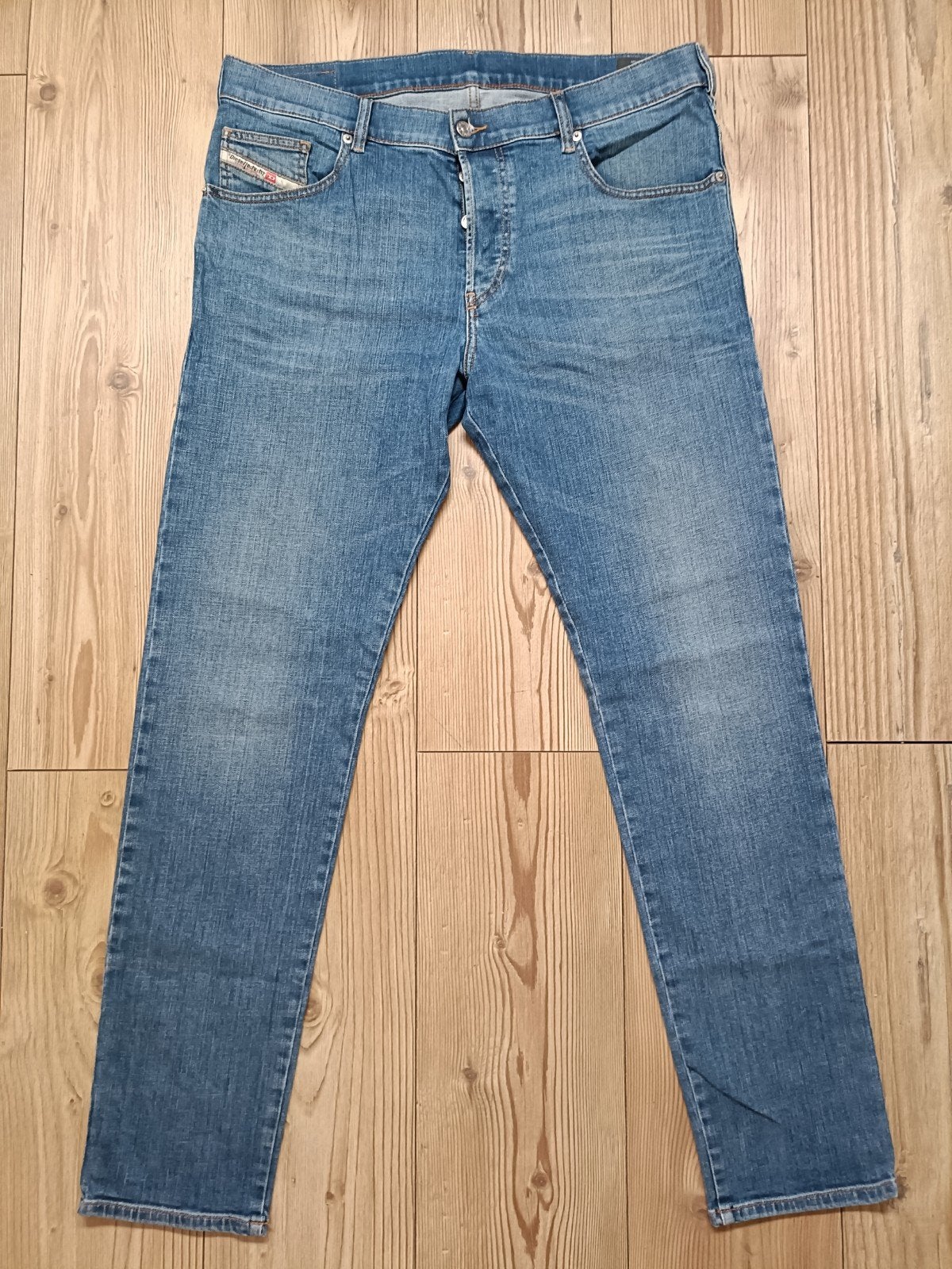 Diesel D-Yennox maat 36-34, Kleding | Heren, Spijkerbroeken en Jeans, Ophalen of Verzenden, Zo goed als nieuw, Blauw, W36 - W38 (confectie 52/54)