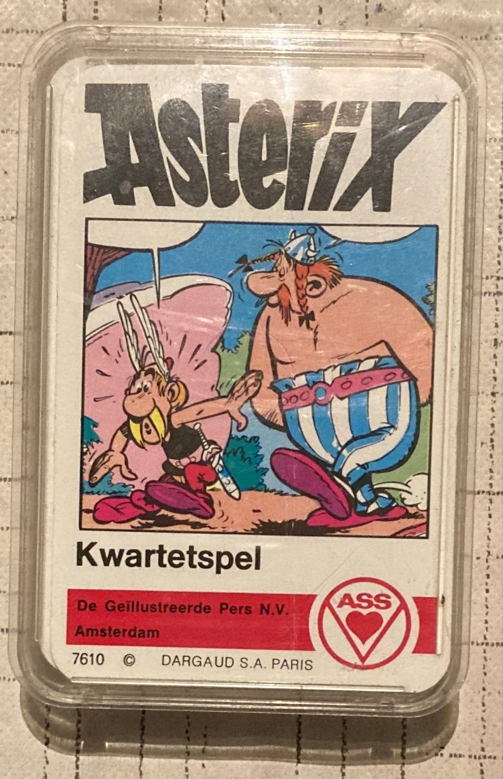 Asterix & Obelix Kwartetspel - Voor verzamelaars, Drie of vier spelers, Ophalen of Verzenden, Gebruikt