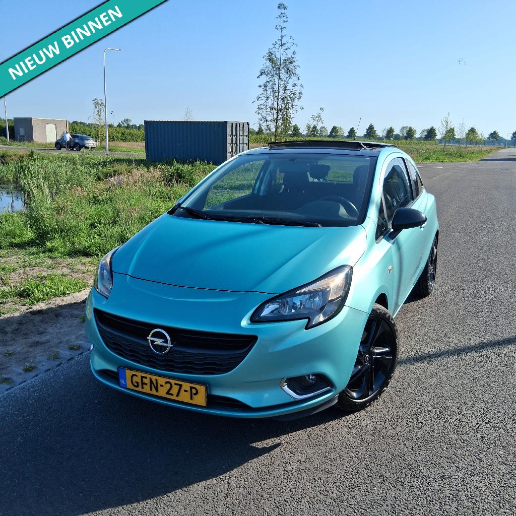Opel Corsa 1.4 Turbo/2015/PANORAMA/ANDROID/LUXE, Voorwielaandrijving, Bi-Xenon koplampen, Bedrijf, Handgeschakeld