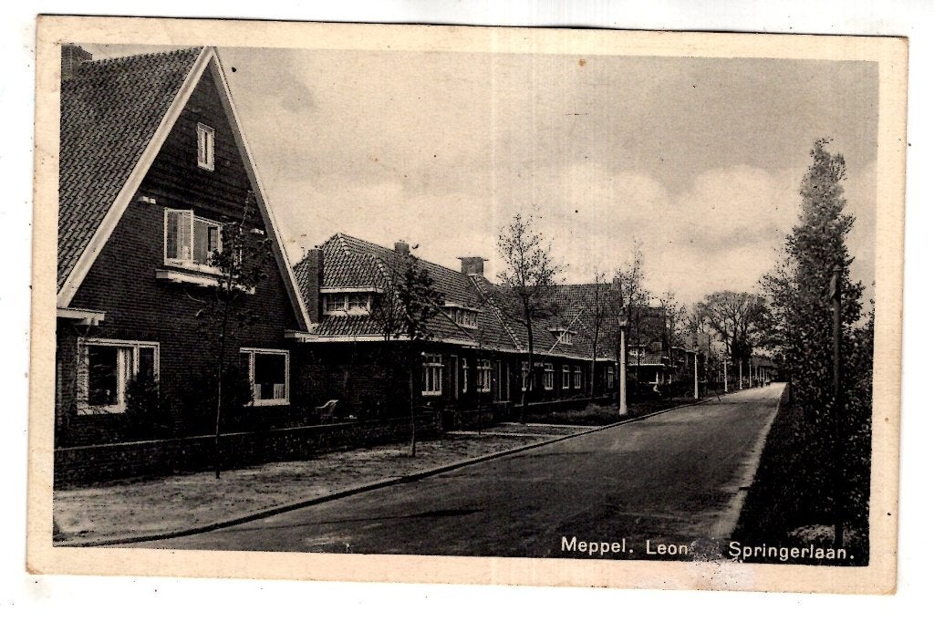 Meppel Springerlaan, Verzenden, Voor 1920, Gelopen, Drenthe