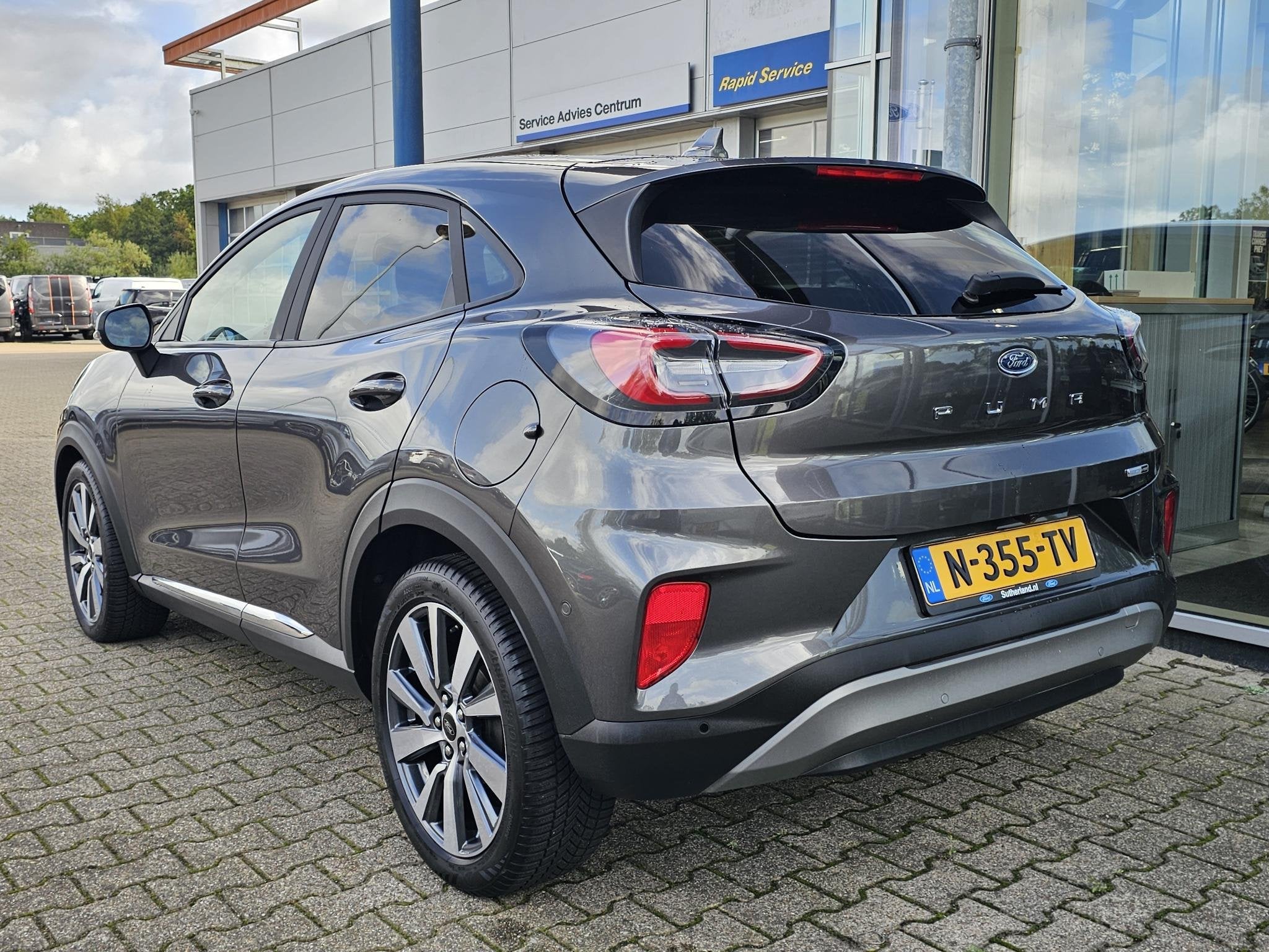 Ford Puma 1.0 EcoBoost Hybrid Titanium X Adaptive cruise con, Auto's, 1272 kg, Euro 6, 3 cilinders, SUV of Terreinwagen