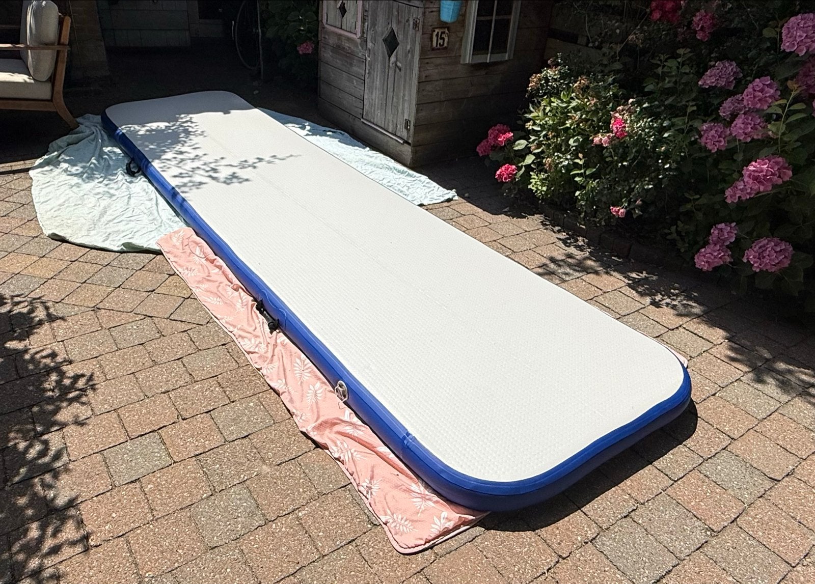 Airtrack 3 meter met pomp en assecoires NIEUW, Ophalen, Nieuw