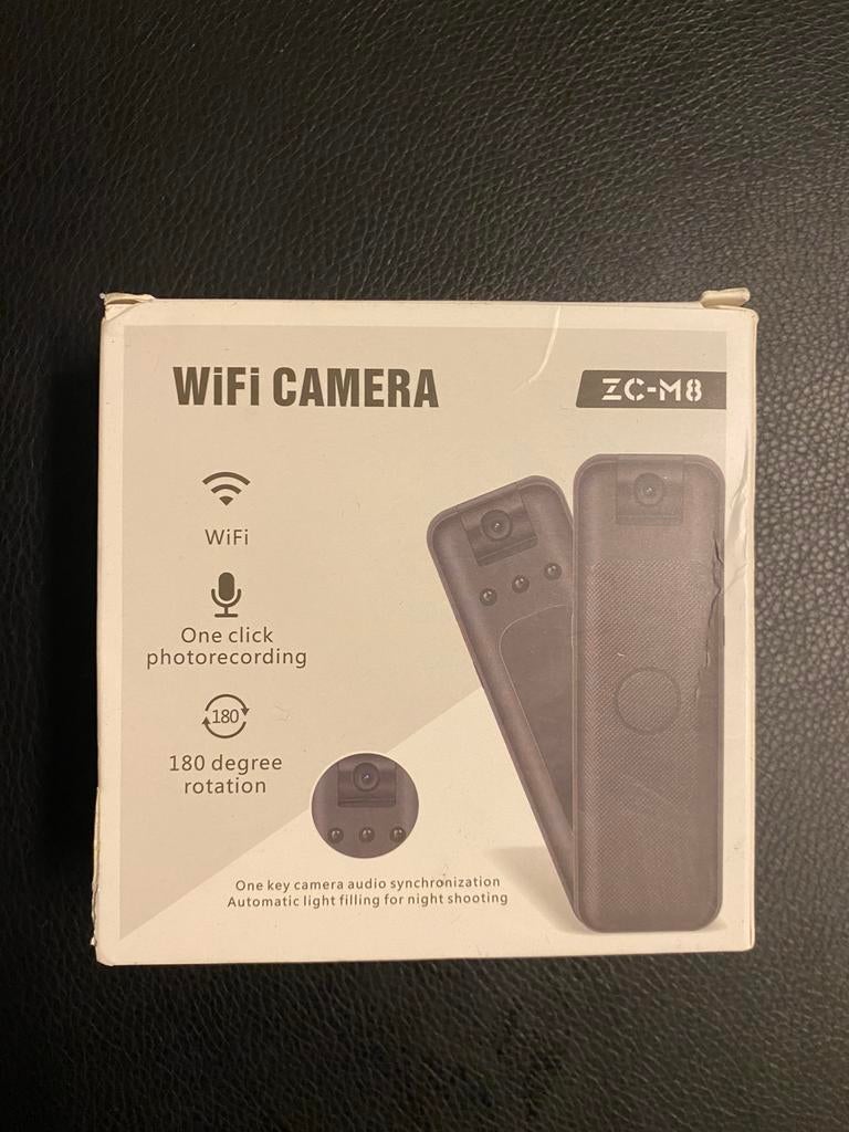Wifi camera als bodycam, veel opties plus 64 GB SD kaart, Audio, Tv en Foto, Actiecamera's, Ophalen of Verzenden, Nieuw, Overige merken