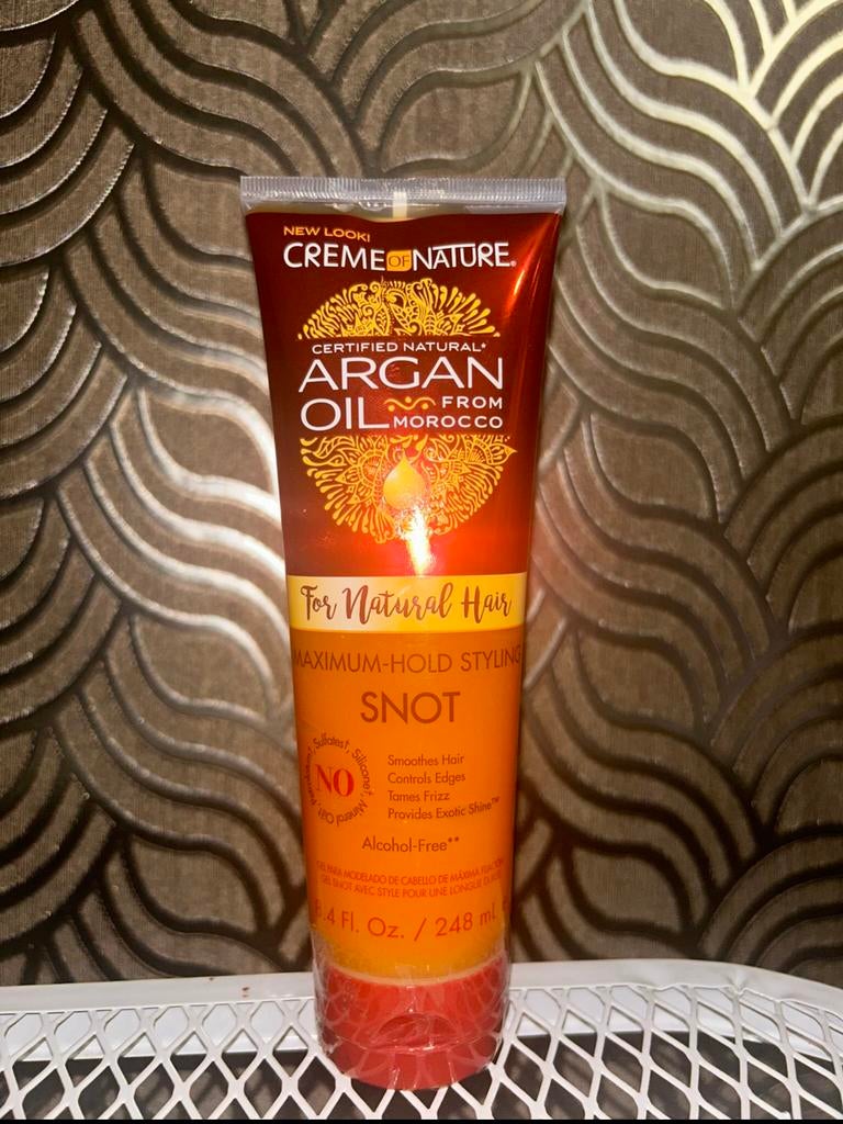 Creme of Nature Snot Gel 248ml, Ophalen of Verzenden, Nieuw, Gel, Wax, Haarlak of Mousse