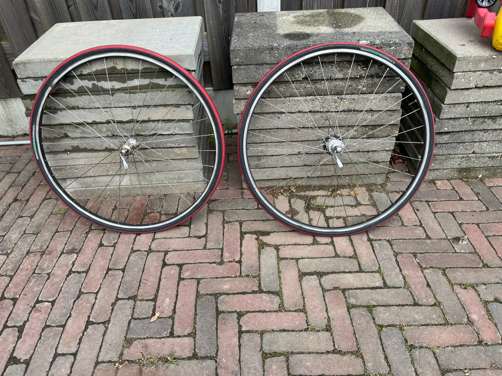 Jaren 80 racewielen Campagnolo, Fietsen en Brommers, Ophalen of Verzenden, Gebruikt, Racefiets