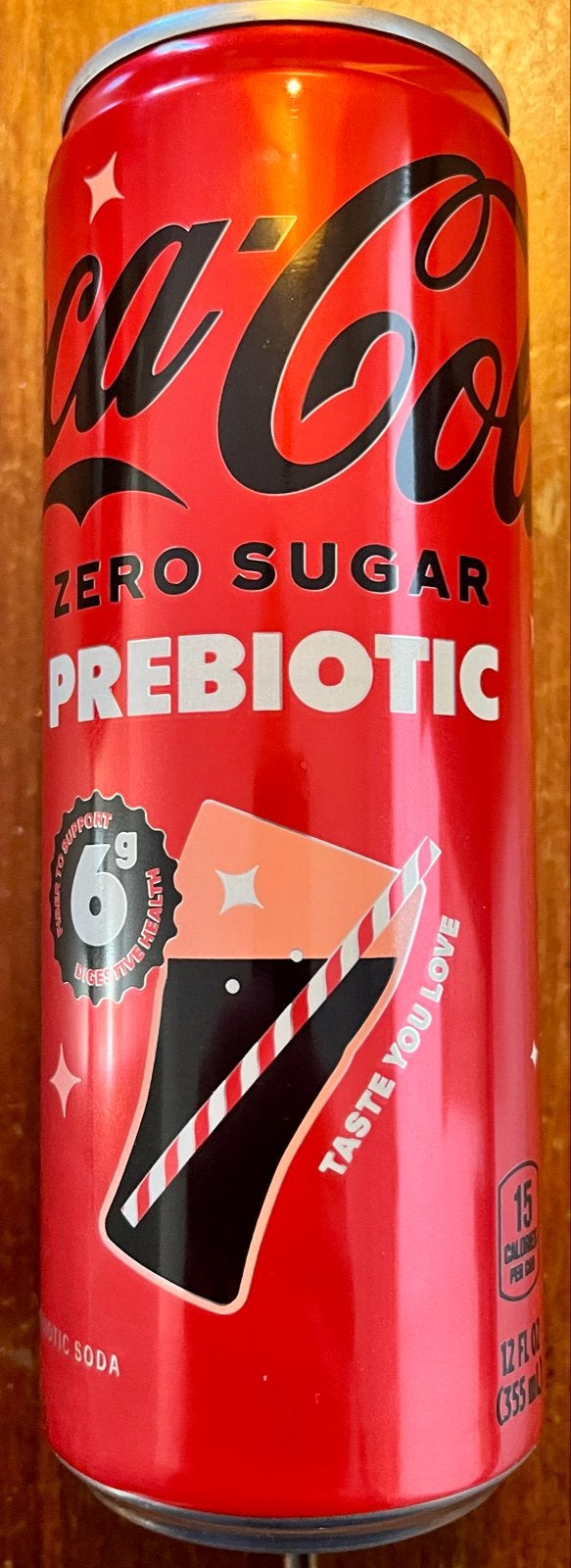 Blikje Coca-Cola zero sugar prebiotic USA, Verzamelen, Ophalen of Verzenden, Nieuw, Verpakking