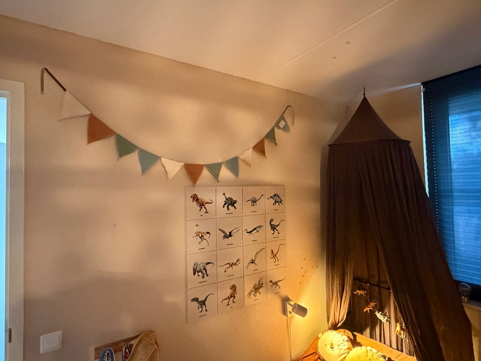 Dinosaurus wanddecoratie IXXI voor kinderkamer, Overige merken, Ophalen of Verzenden, Zo goed als nieuw, Wanddecoratie