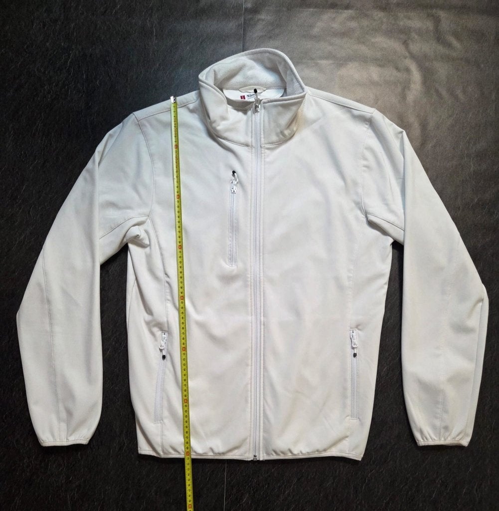 Witte Clique softshell jas maat L, Maat 52/54 (L), Clique, Wit, Ophalen of Verzenden