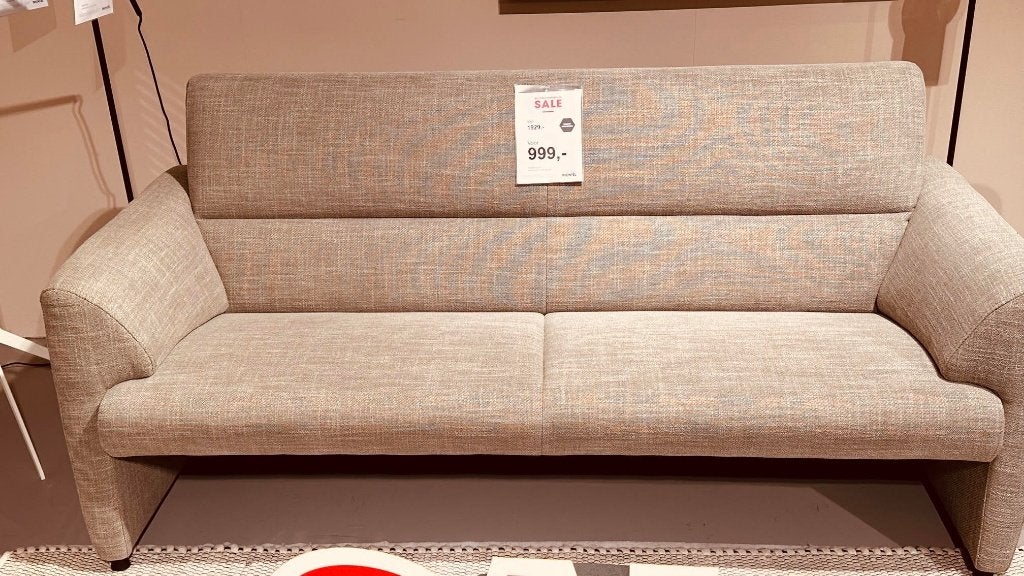 Montel Mondi 3-zits bank NIEUW!, Ophalen, 150 tot 200 cm, 75 tot 100 cm, Rechte bank