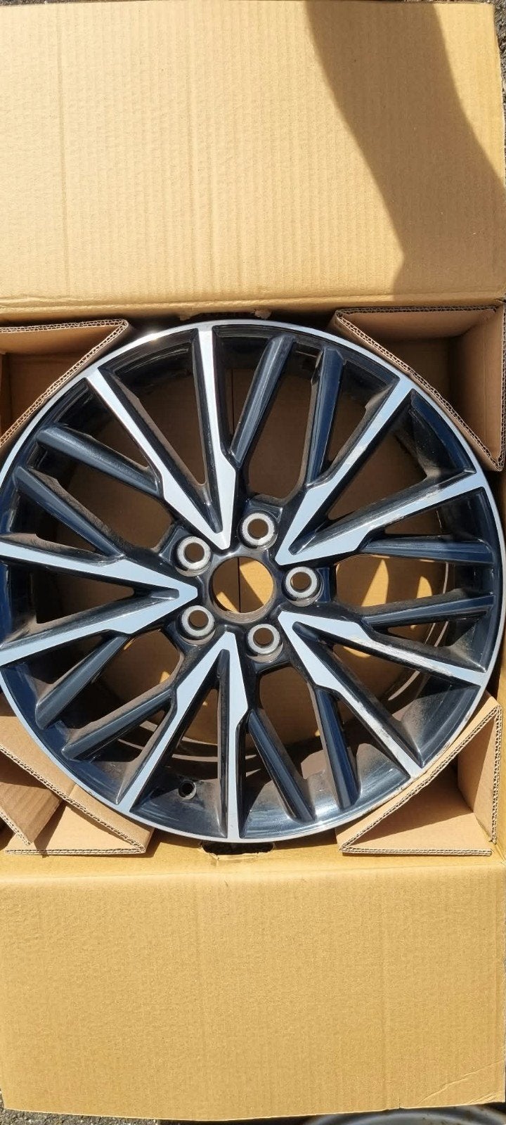 Velg toyota CHR 4x 18 inch, Auto diversen, Ophalen, Gebruikt