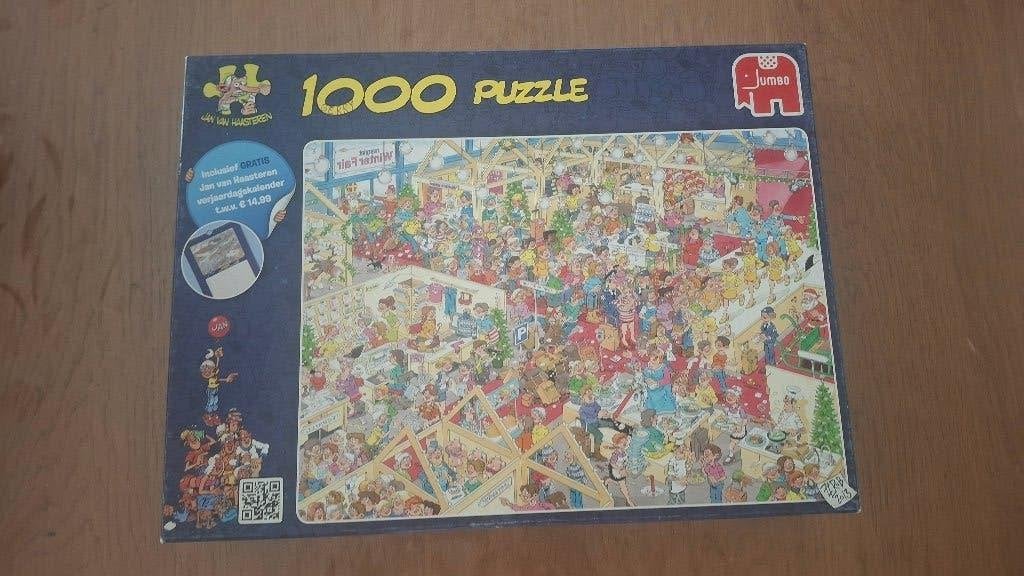 Jan van Haasteren, Ophalen, 500 t/m 1500 stukjes, Gebruikt, Legpuzzel