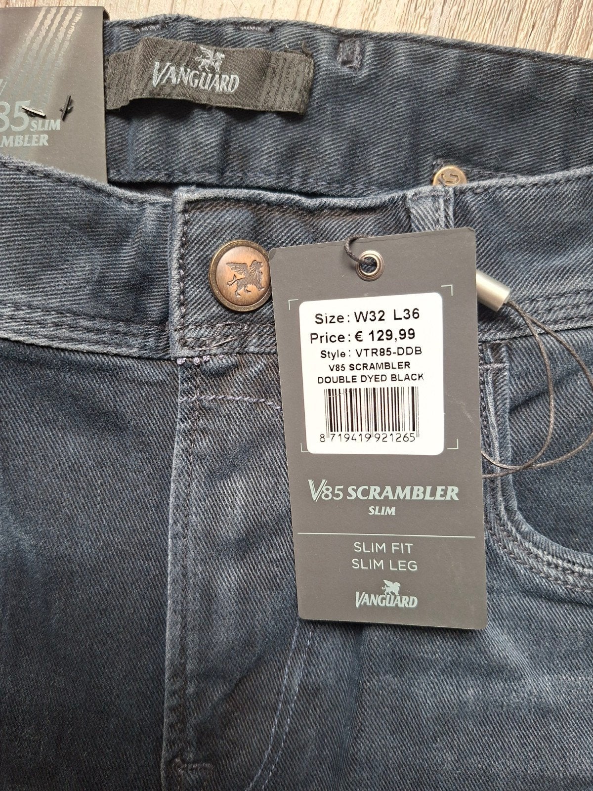 VANGUARD V85 slimfit jeans W32 L36, Blauw, Nieuw, W32 (confectie 46) of kleiner, Ophalen of Verzenden