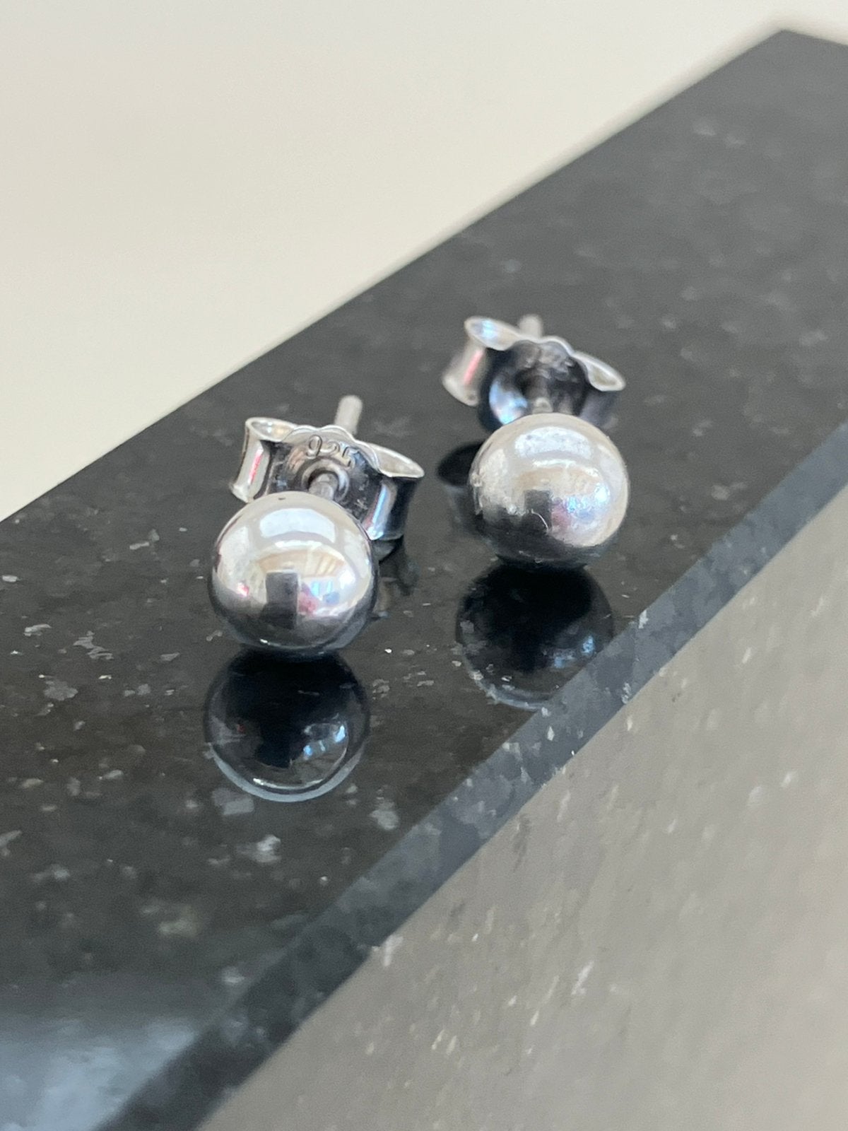 Zilveren oorknopjes, Sieraden, Tassen en Uiterlijk, Oorbellen, Ophalen of Verzenden, Zo goed als nieuw, Zilver