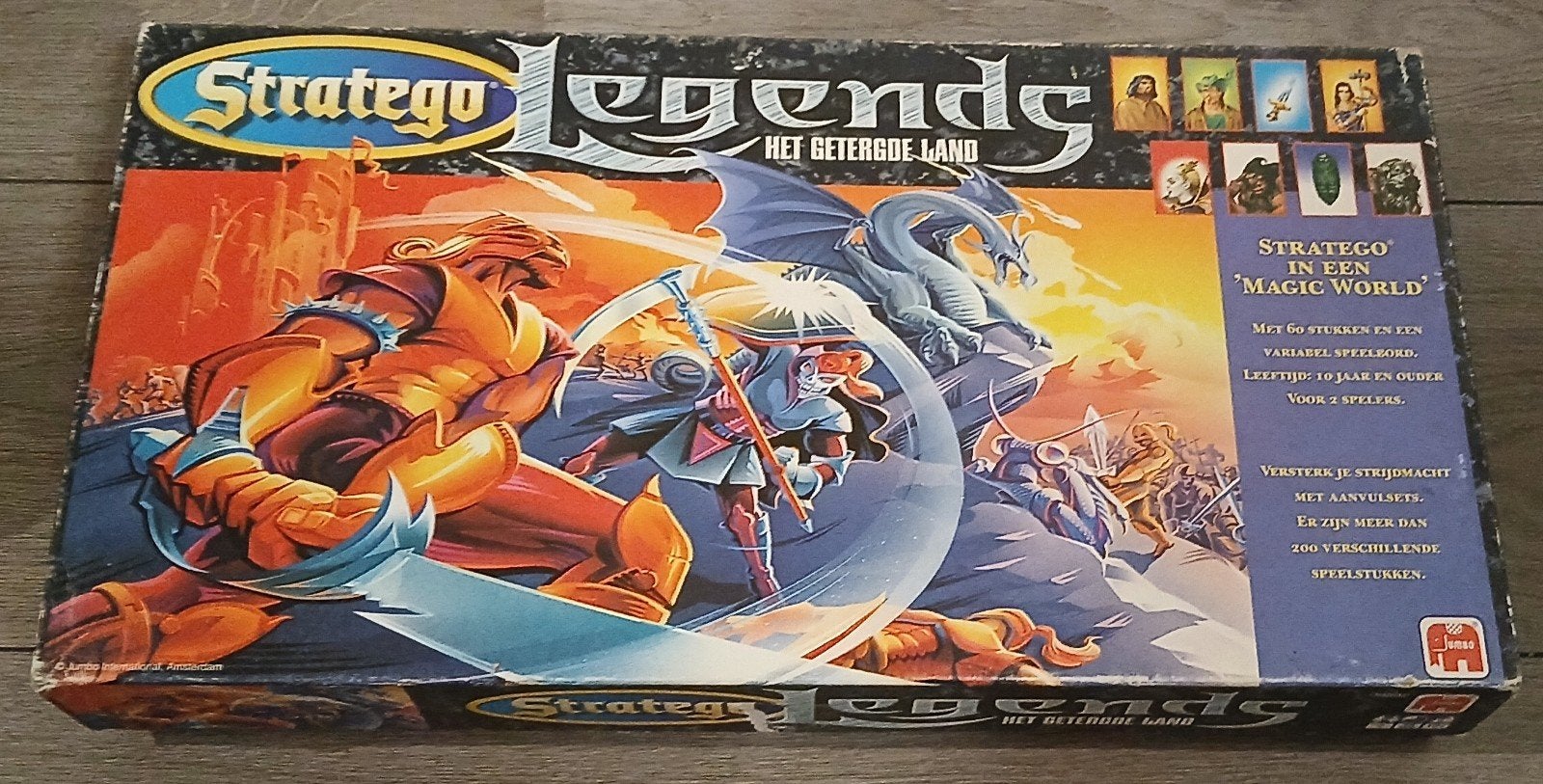 stratego legends, Hobby en Vrije tijd, Gezelschapsspellen | Bordspellen, Ophalen of Verzenden, Zo goed als nieuw, Jumbo spellen