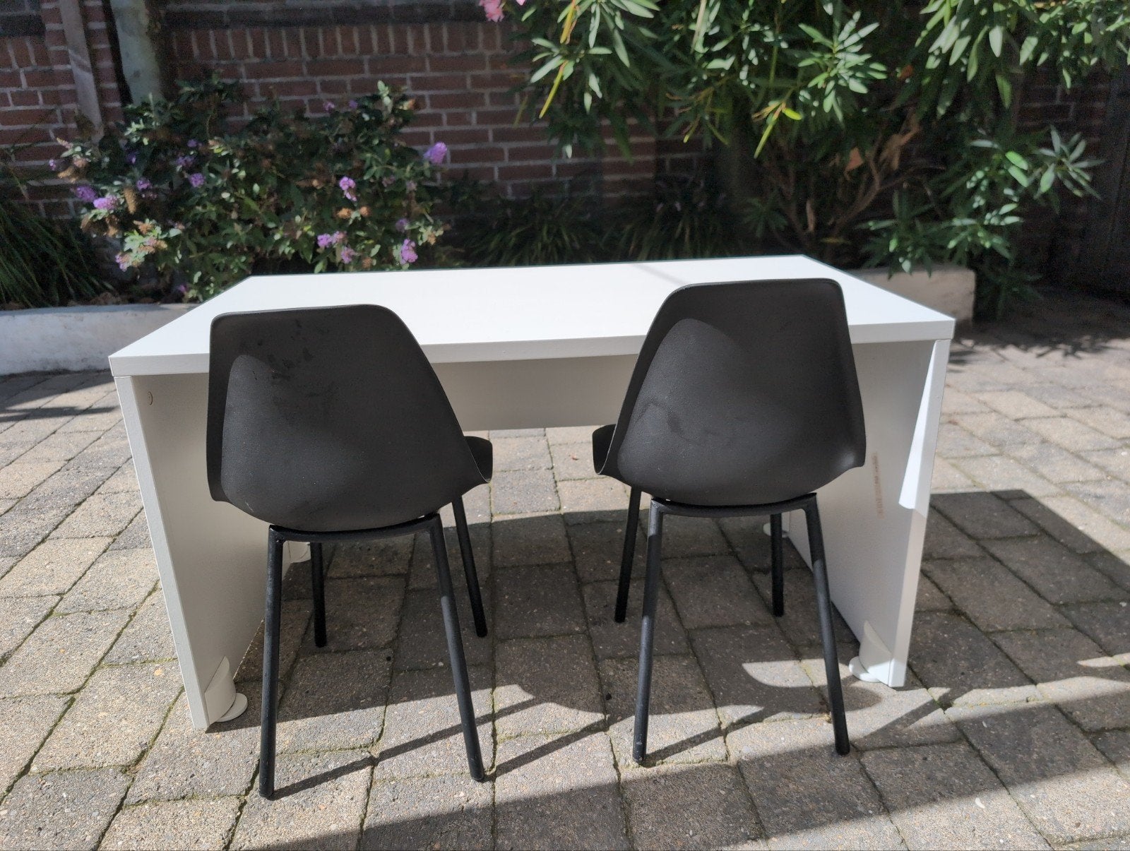 Wit bureau peuter/kleuter, Kinderen en Baby's, Ophalen, Gebruikt, Tafel(s)