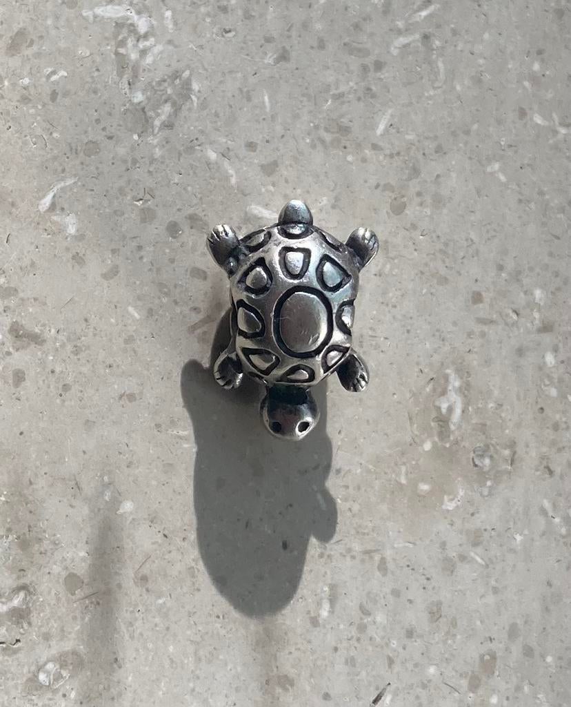 Originele Pandora bedel. Schildpadje., Sieraden, Tassen en Uiterlijk, Bedels, Pandora, Ophalen of Verzenden, Zo goed als nieuw