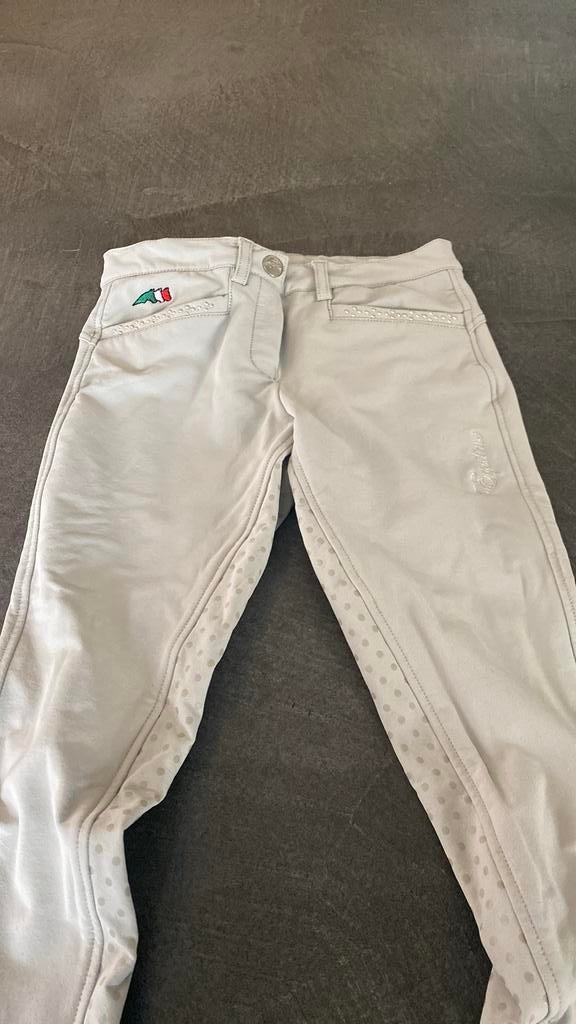 Equiline rijbroek junior 10/11 beige, Dieren en Toebehoren, Paardrijkleding, Gebruikt, Kinderen, Overige soorten, Onderkleding