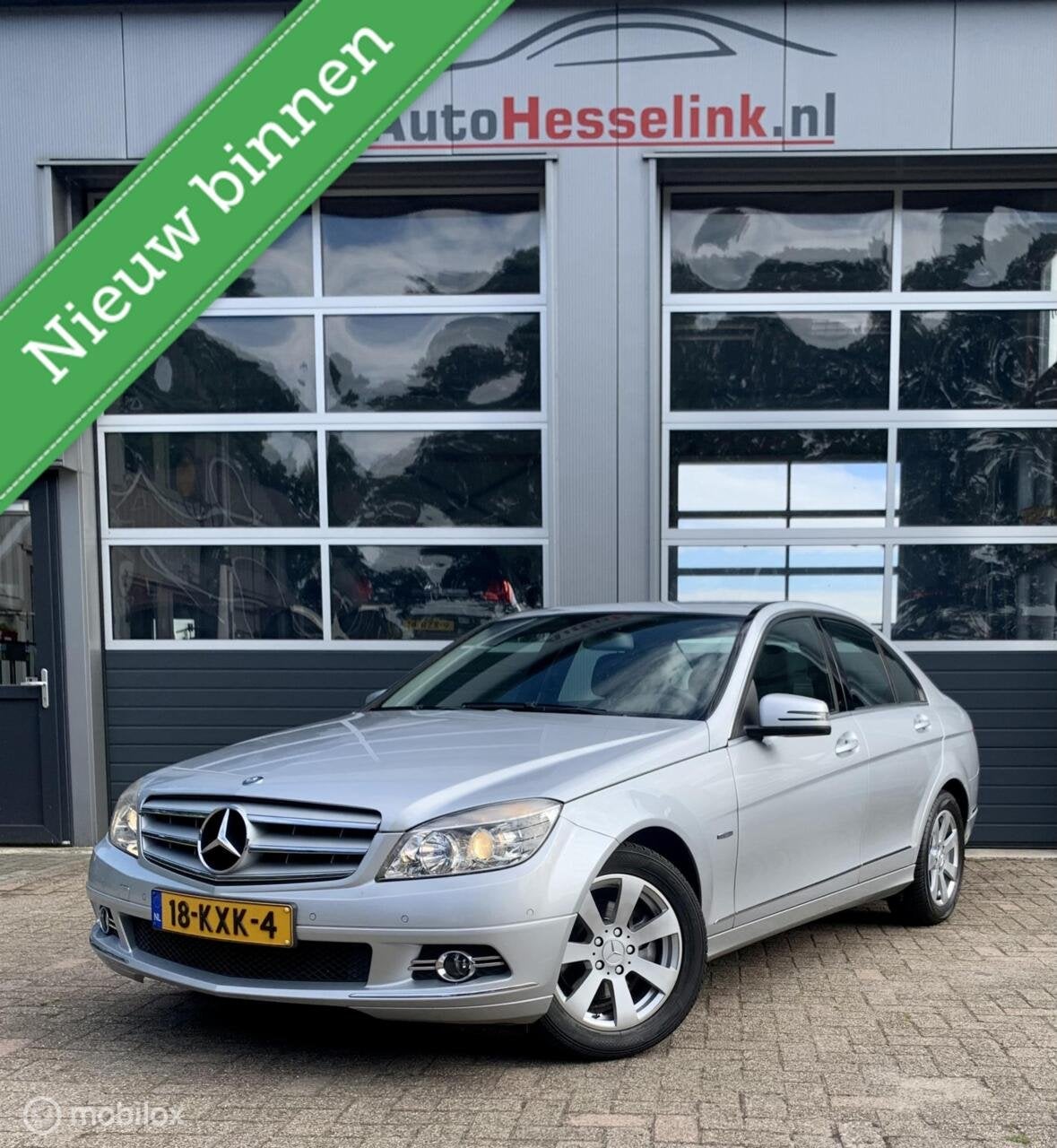Mercedes C-klasse Trekhaak| Stoelverwarming| Open dakje, Auto's, 745 kg, Achterwielaandrijving, Leder, Sedan
