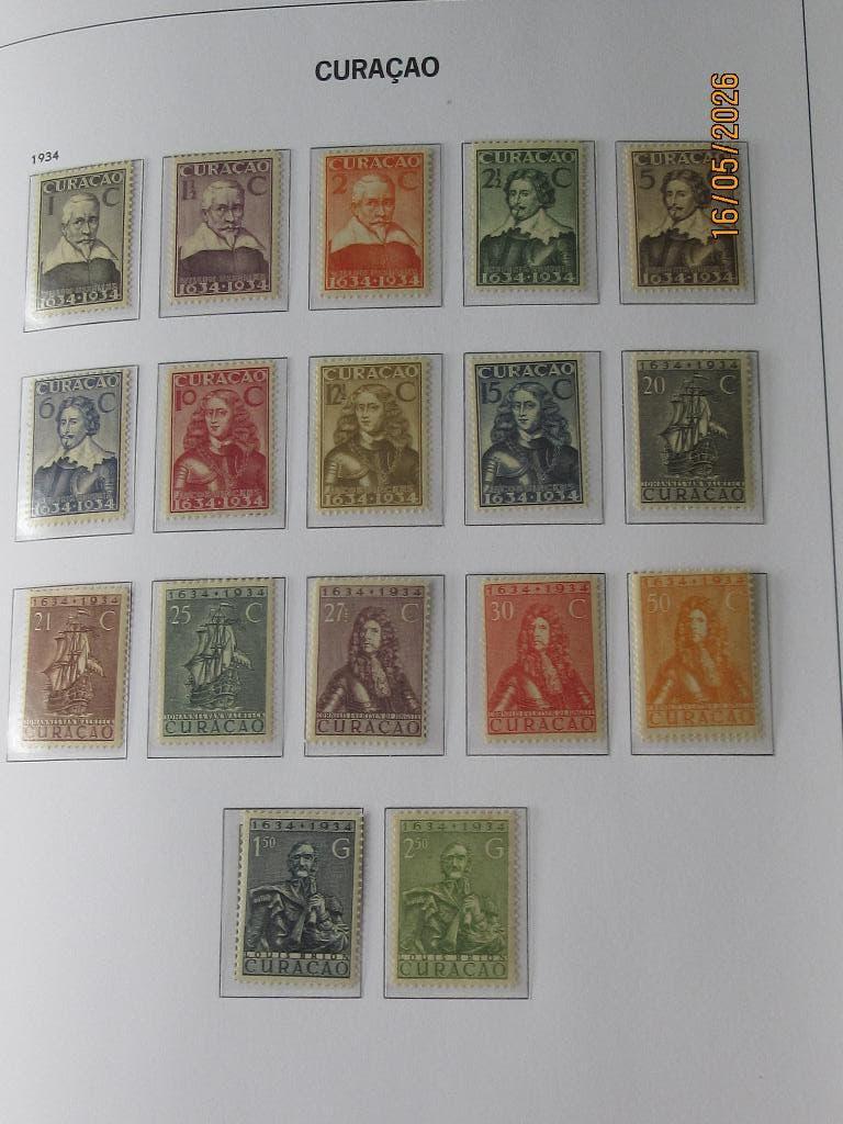 Nico Curacao 104/20 Postfris zonder plakker 1934, Ophalen of Verzenden, Postfris