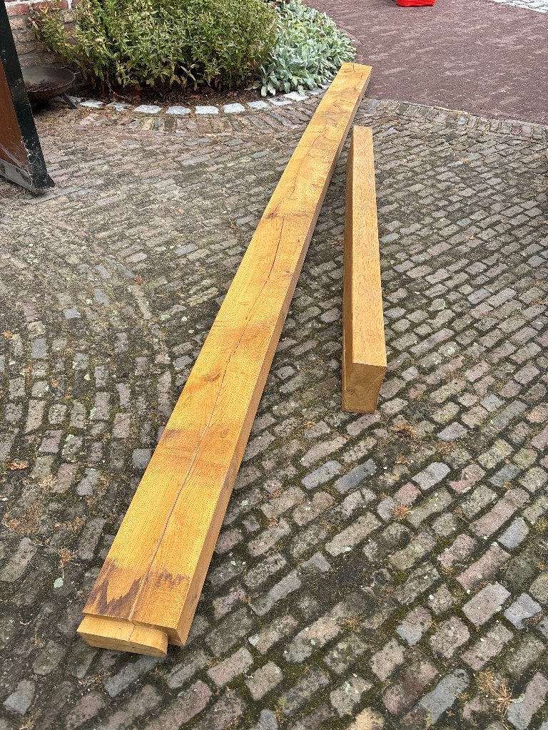 Eiken balken 20x10, Ophalen, Nieuw, 250 cm of meer, Balken
