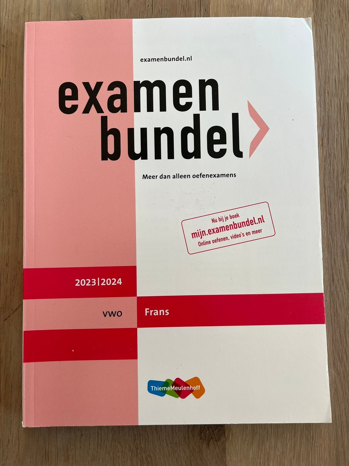 Exambundel frans VWO, Boeken, Ophalen of Verzenden, Zo goed als nieuw, VWO, Frans
