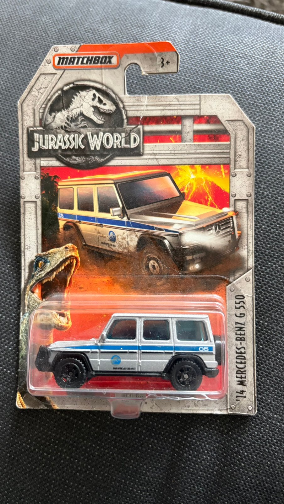 Jurassic workd matchbox autootje nieuw, Ophalen of Verzenden, Nieuw, Auto