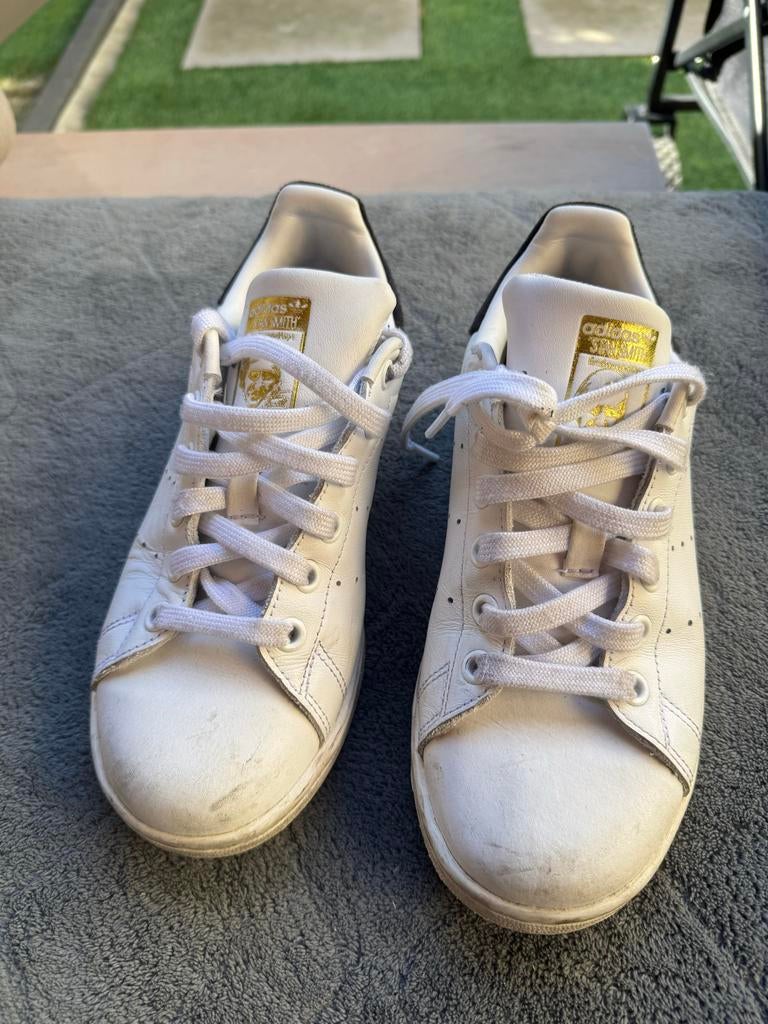 Adidas Stan Smith sneakers wit - Maat 36, Ophalen of Verzenden, Gedragen, Wit, Sneakers of Gympen