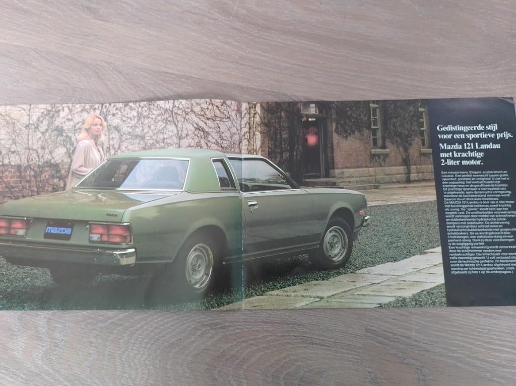 Mazda 121 L autofolder 1978, Ophalen of Verzenden, Nieuw, Mazda
