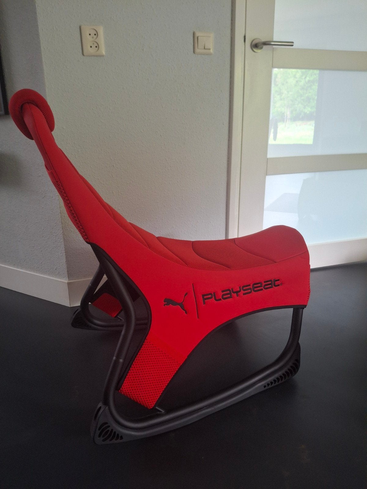 Playseat Puma Gaming Stoel - Rood, Ophalen, Gaming, Modern, Sportief, Stof, Eén