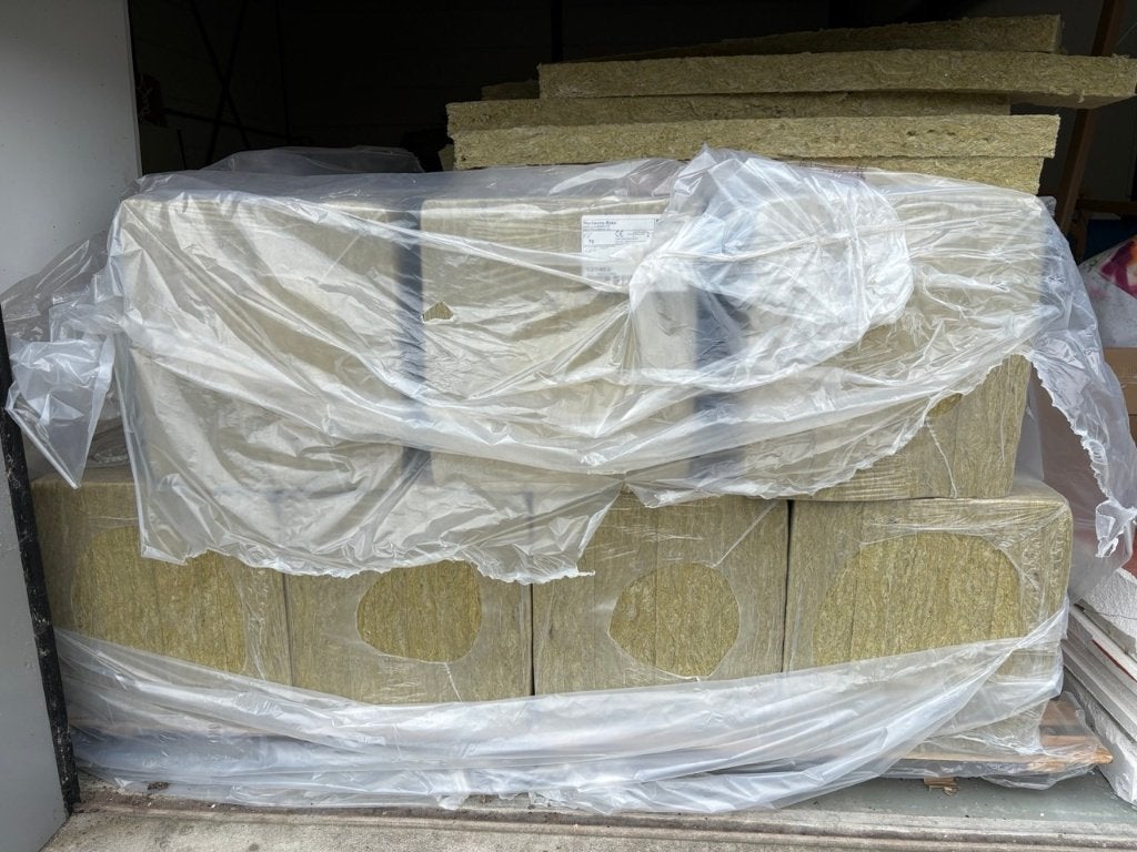 Rockwool steenwol isolatie (Rocksono Base), 7 pakken, Doe-het-zelf en Verbouw, Isolatie en Afdichting, Nieuw, Vloerisolatie, Muurisolatie