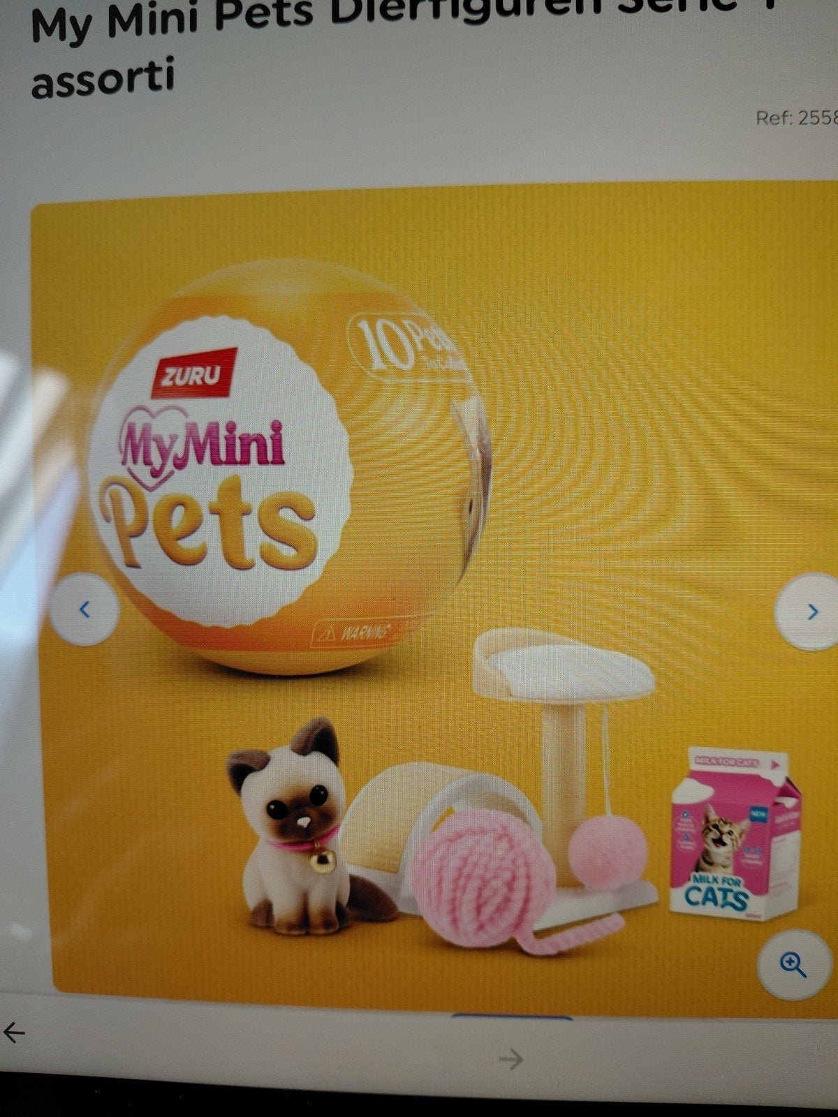 Zuru my mini pets de poes/ cat te koop, Ophalen of Verzenden, Zo goed als nieuw