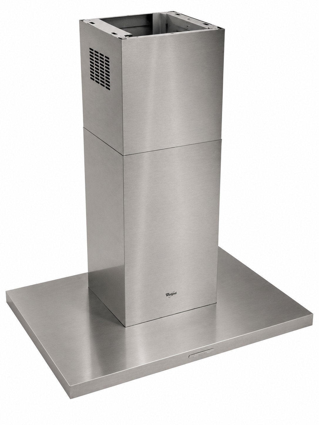 Whirlpool afzuigkap - RVS design, Ophalen, Gebruikt, Eilandschouwkap, Vrijstaand