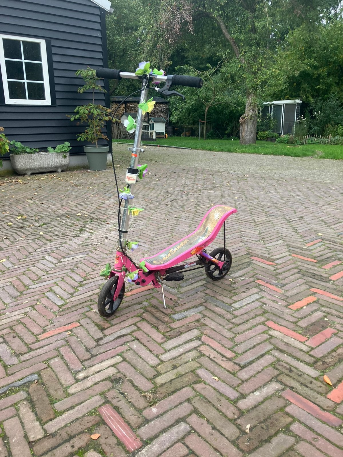 Gratis Spacescooter, Fietsen en Brommers, Ophalen, Gebruikt, Overige typen
