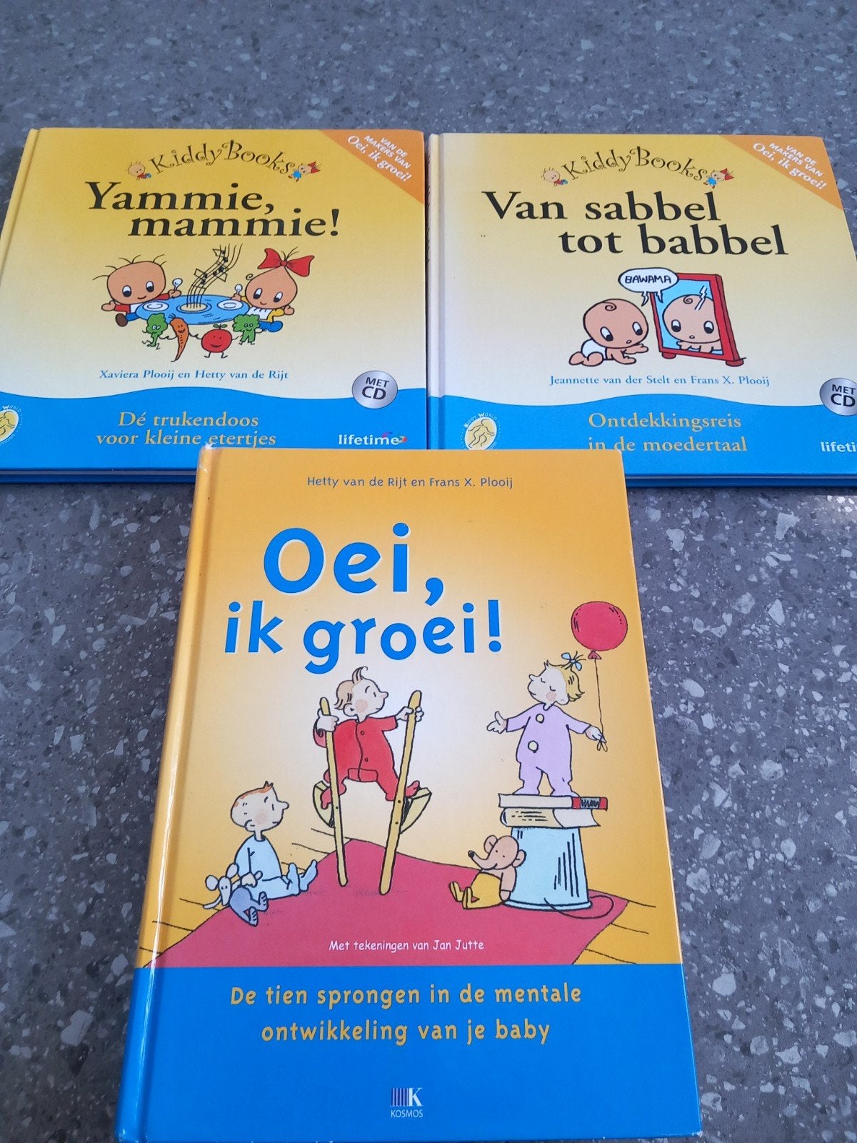 Boekenset: Oei, ik groei! en 2 andere!, Ophalen of Verzenden, Gelezen, Opvoeding tot 6 jaar