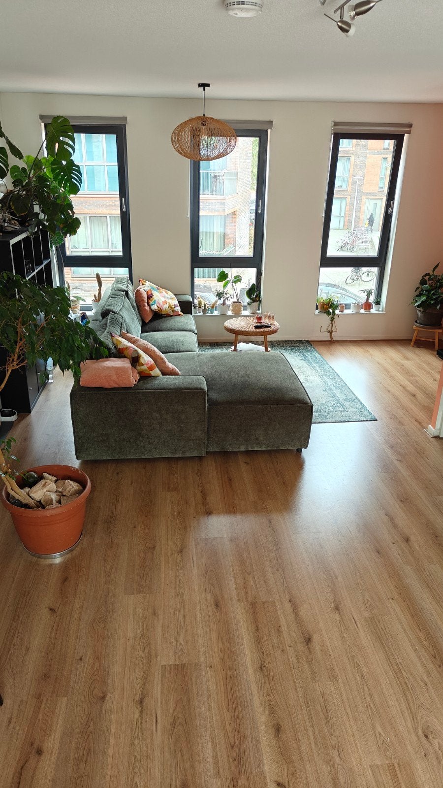 Eiken laminaat 120m2 zo goed als nieuw, Ophalen, 75 m² of meer, Eiken, Zo goed als nieuw