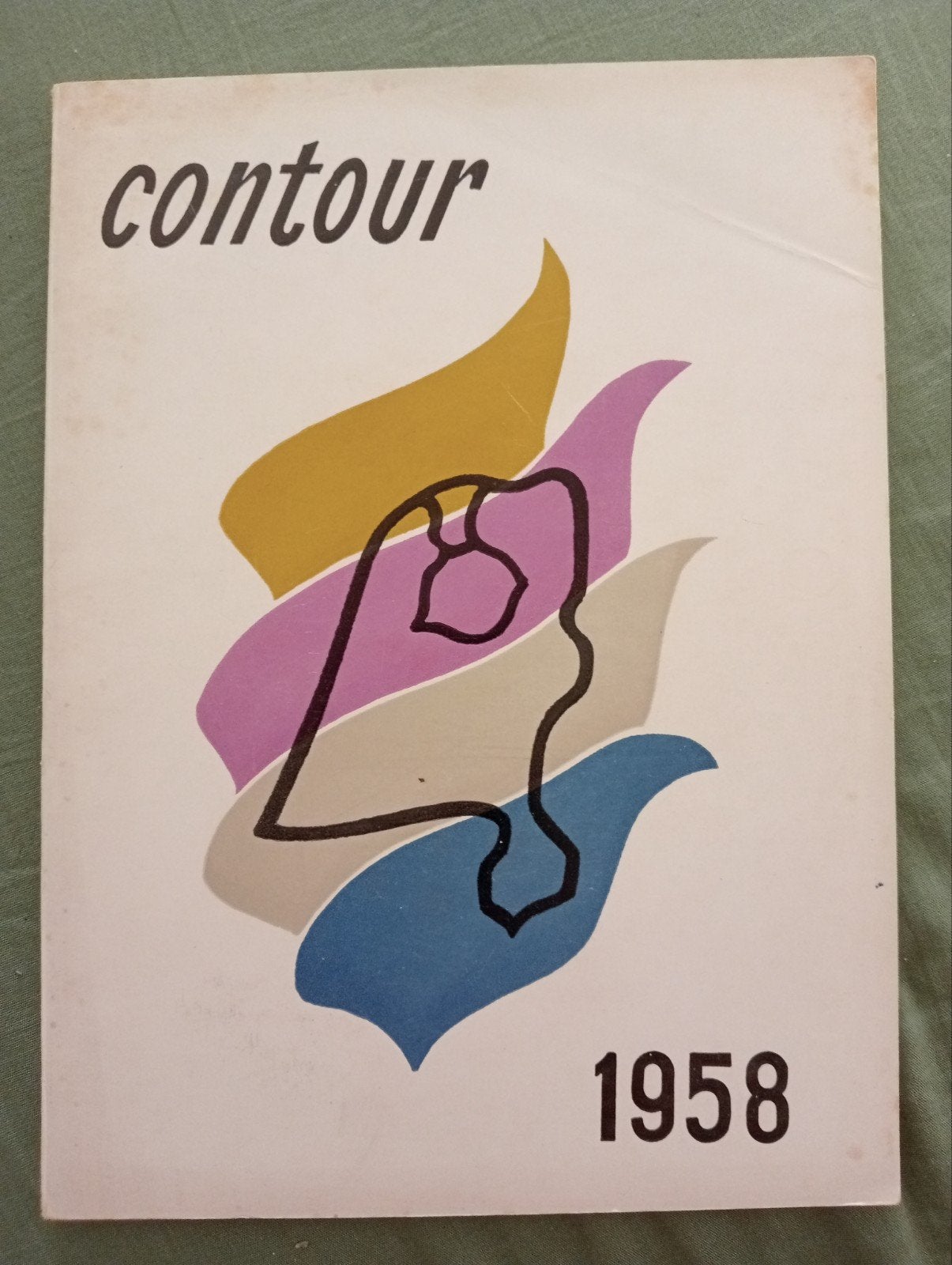Kunst catalogus Contour 1958 Westerik, Andrea, Kelder e.v., Ophalen of Verzenden