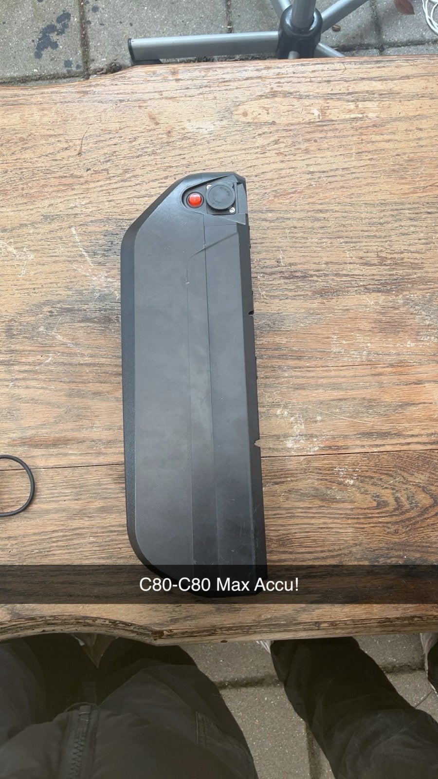 C80 en Max Accu, Ophalen of Verzenden, Zo goed als nieuw