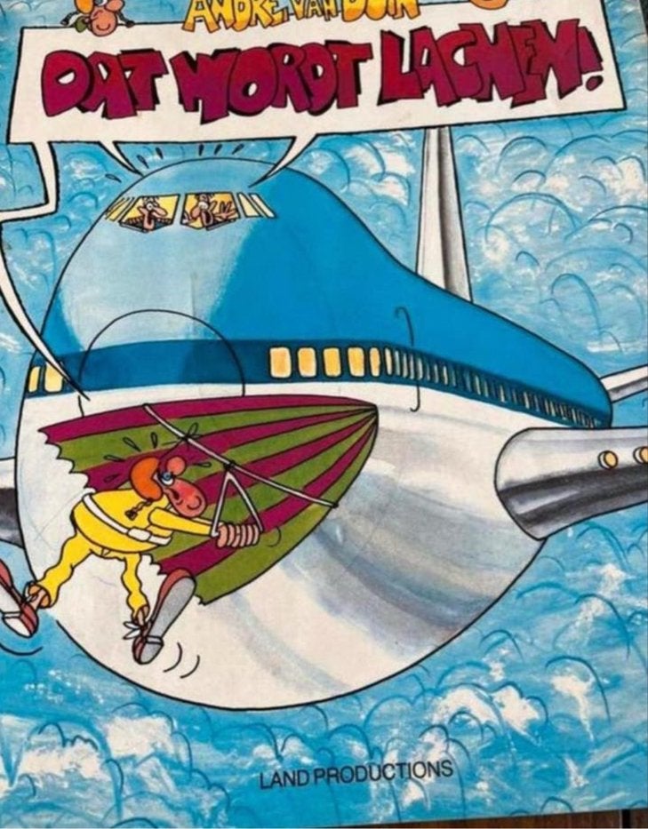 ANDRE VAN DUIN Dat wordt Lachen ! - Humoristisch Boek, Boeken, Eén stripboek, Ophalen of Verzenden, Gelezen