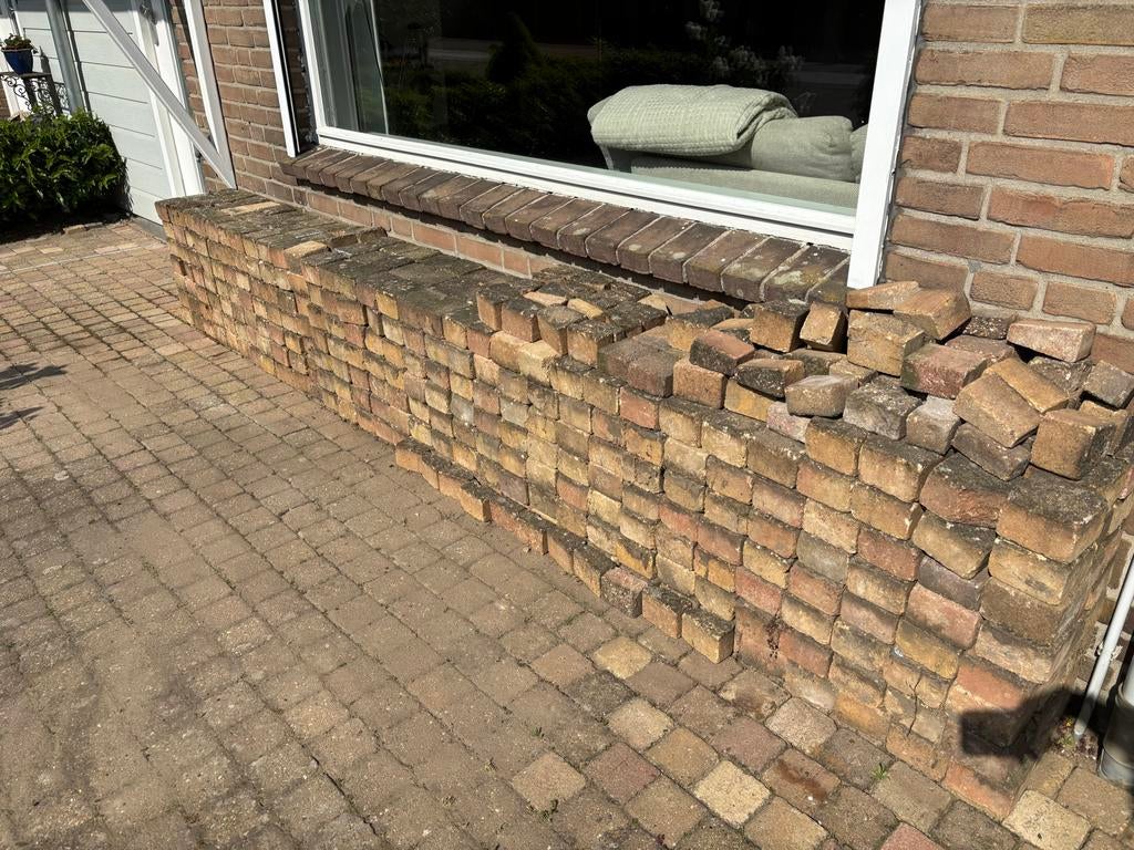 Tuintegels voor circa 9m2, Tuin en Terras, Tegels en Klinkers, Zo goed als nieuw, Beton, Terrastegels, 5 tot 10 m²
