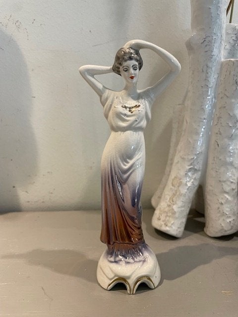 Vintage beeldje porselein. Wenus figuur Art deco stijl., Ophalen