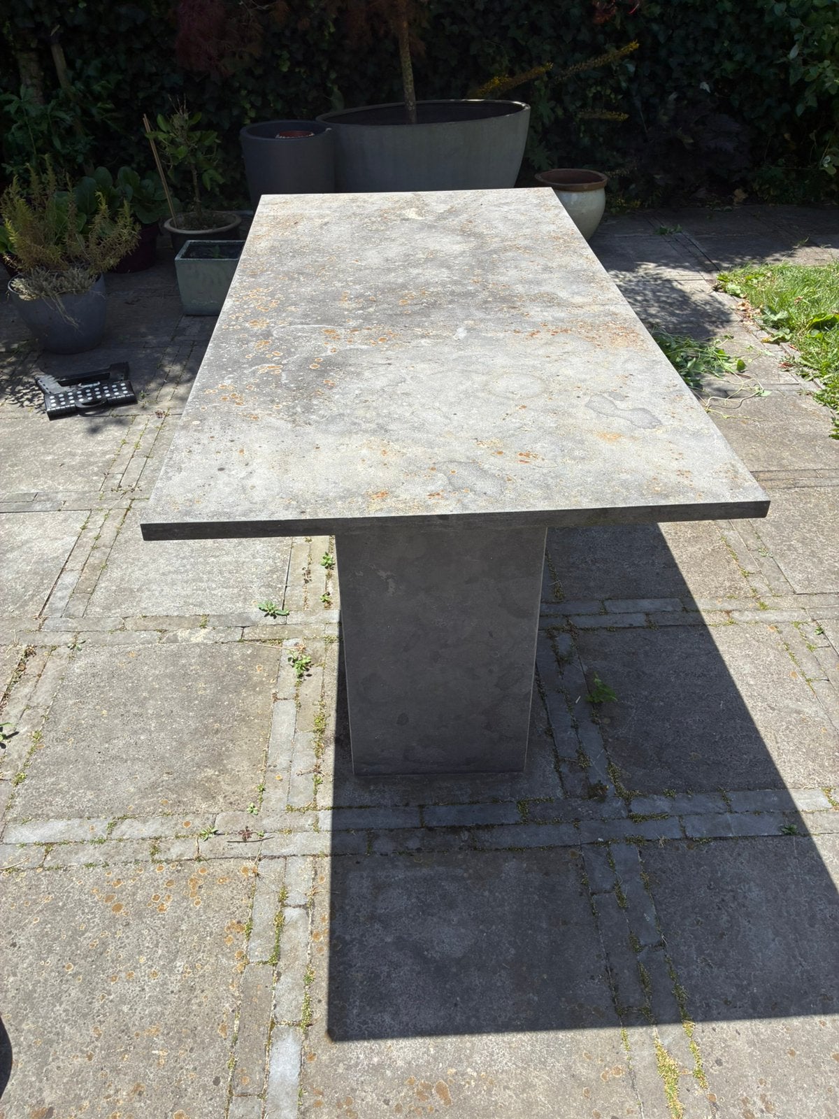 Tuintafel - gratis af te halen, Ophalen, Zo goed als nieuw, Rechthoekig, Overige materialen