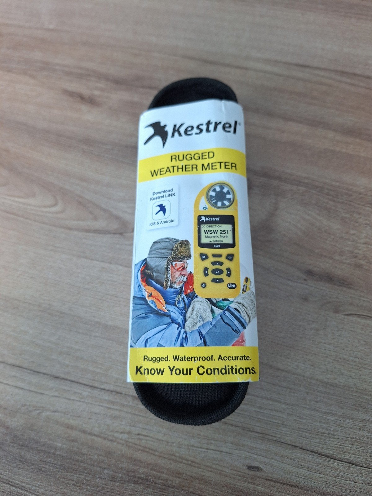 Kestrel 5500 Weerstation met LINK en Vane Mount, Ophalen of Verzenden, Nieuw, Weerstation