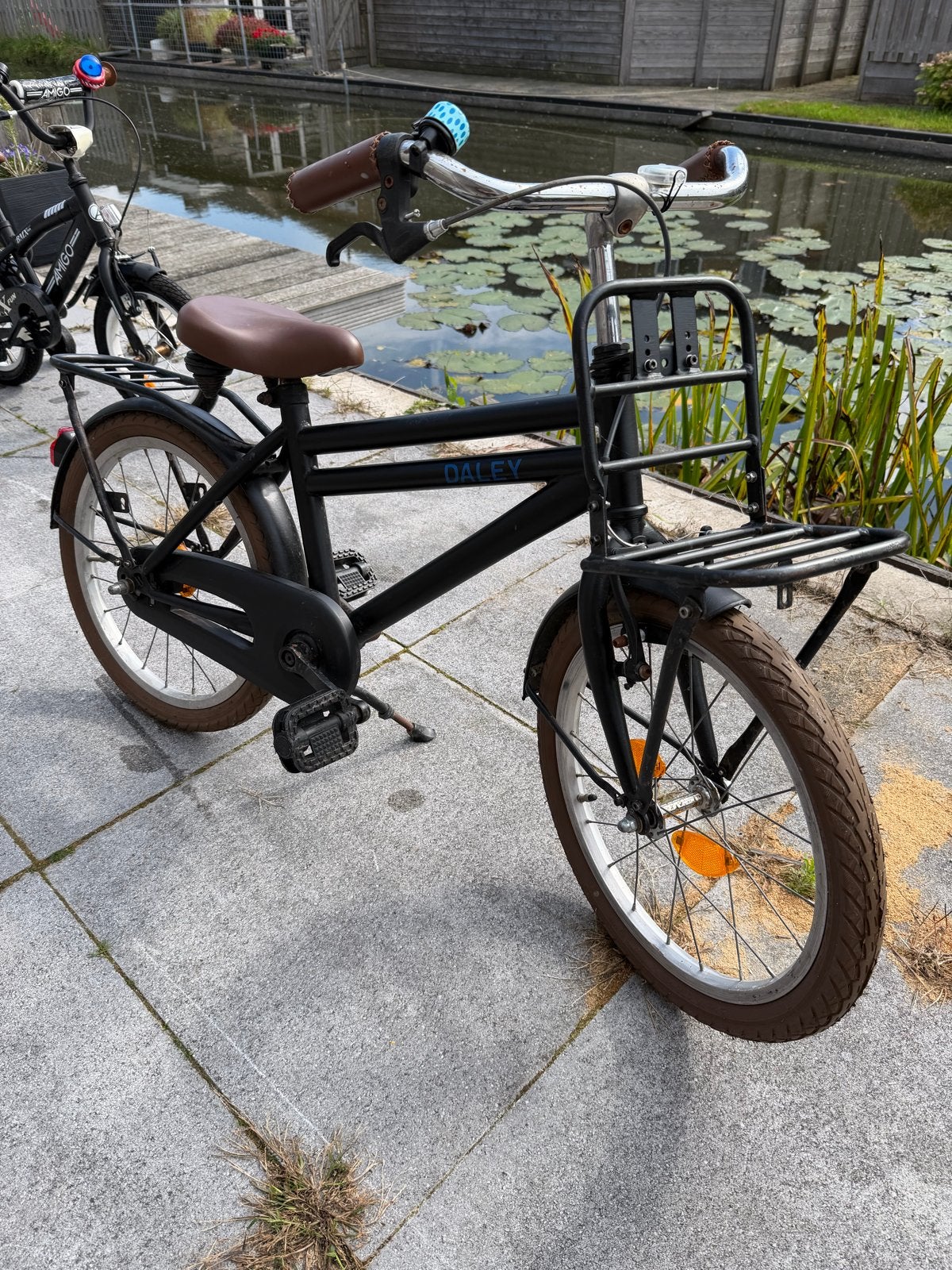 18 inch kinderfiets “Daley” met nieuwe banden en handvatten, Fietsen en Brommers, Ophalen, Gebruikt, 16 tot 20 inch